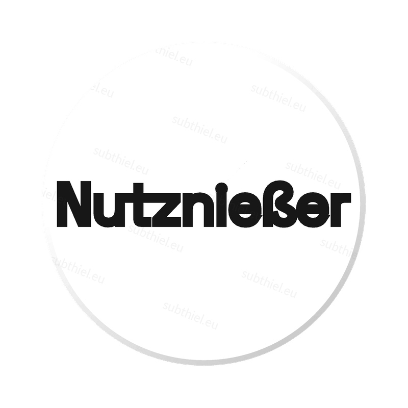 Einkaufswagen-Chip „Nutznießer“ - Subthiel - Marco Thiel