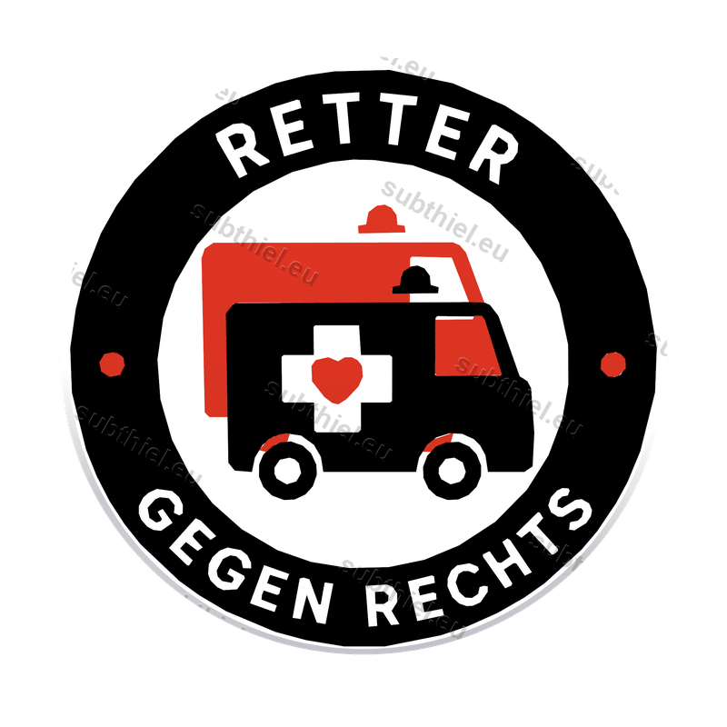 Einkaufswagen-Chip „Retter gegen Rechts" (20er-Pack) - Subthiel - Marco Thiel