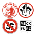 Alle vier Motive des 20er-Packs auf einen Blick